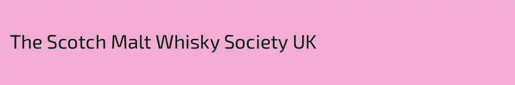 The Scotch Malt Whisky Society UK